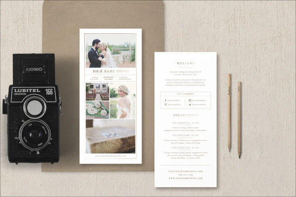 Wedding Photography Rack Cards – 27 Free & Premium PSD, Ai, EPS Downloads